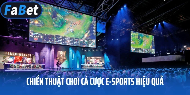 Chiến thuật chơi cá cược e-sports hiệu quả