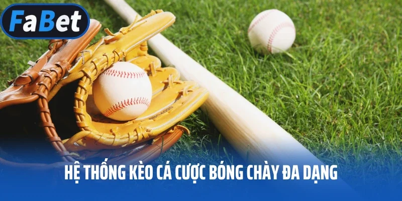 Hệ thống kèo cá cược bóng chày đa dạng