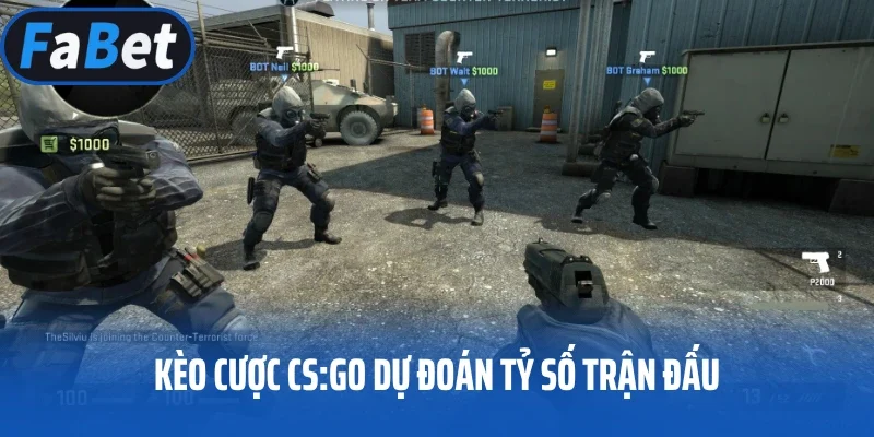 Kèo cược CS:GO dự đoán tỷ số trận đấu