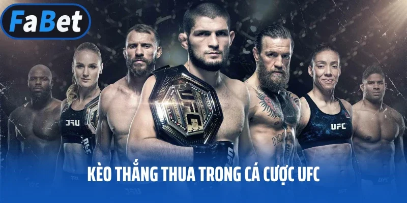 Kèo thắng thua trong cá cược UFC