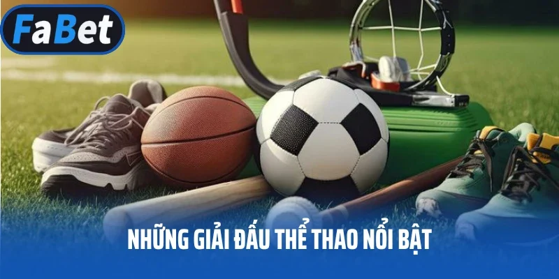 Những giải đấu thể thao nổi bật
