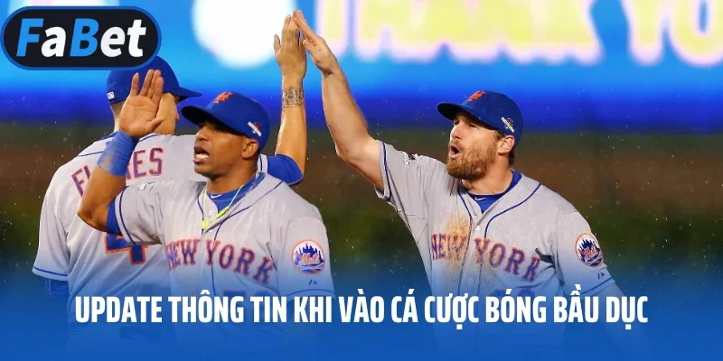 Update thông tin khi vào cá cược bóng bầu dục