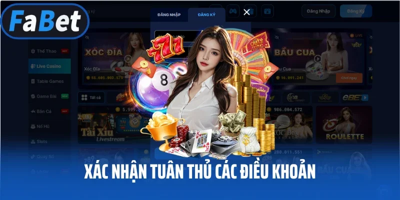 Xác nhận tuân thủ các điều khoản