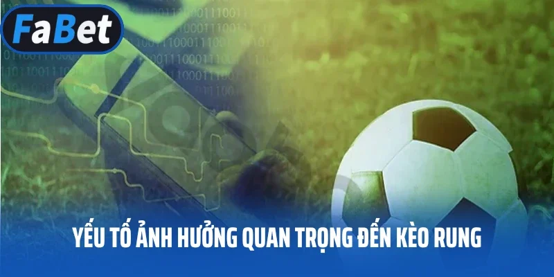 Yếu tố ảnh hưởng nghiêm trọng đến kèo rung